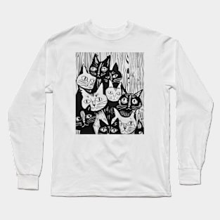 Cats Long Sleeve T-Shirt